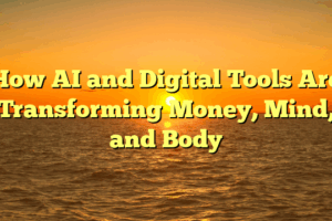 How AI and Digital Tools Are Transforming Money, Mind, and Body