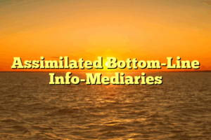 Assimilated Bottom-Line Info-Mediaries