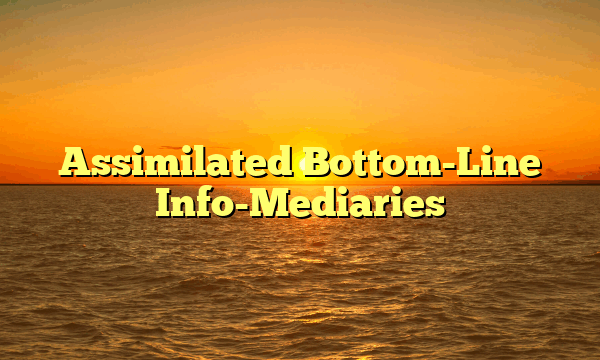 Assimilated Bottom-Line Info-Mediaries